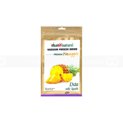 Wholesale Vinamit Freeze Dried Pineapple 50g x 36 Bags