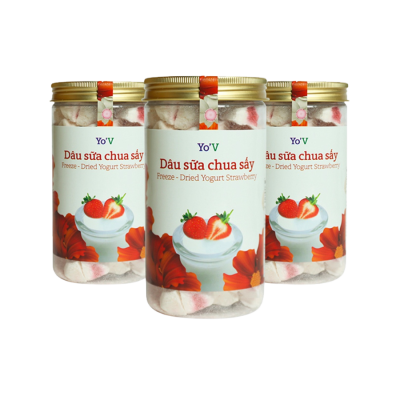 Vinamit YOV Freeze Dried Strawberry 60g