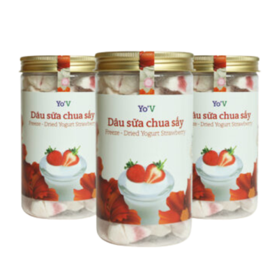 Vinamit YOV Freeze Dried Strawberry 90g x 30 Jars