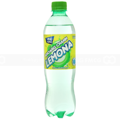 Vinh Hao Mineral Lemonade Water 500ml x 24 Bottles