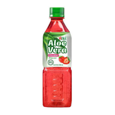 Vinut Aloe Vera Strawberry 500ml x 24 Bottles