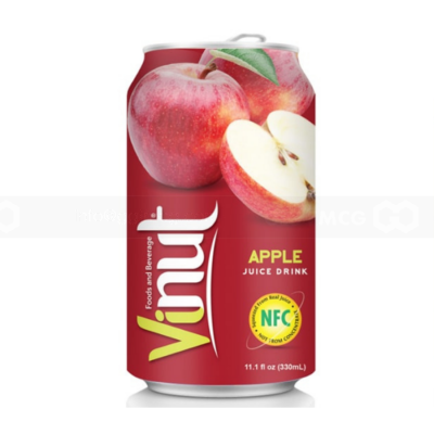  Juice - Vinut Apple Juice Drink 330ml x 24 cans