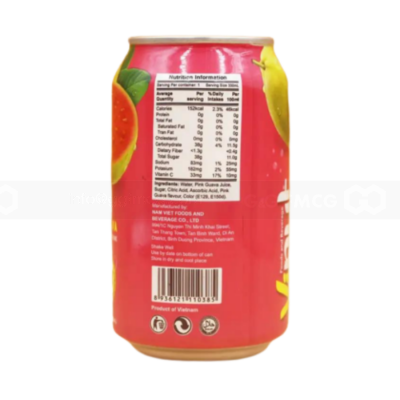 Juice - Vinut Guava Juice Drink 330ml x 24 cans