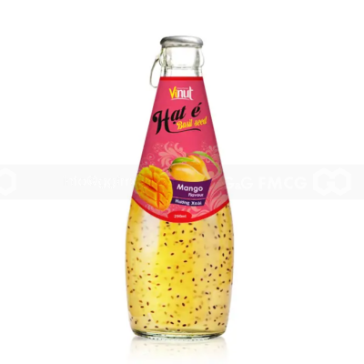 Vinut Basil Seed Drink With Mango Juice 290ml x 24 Bottles