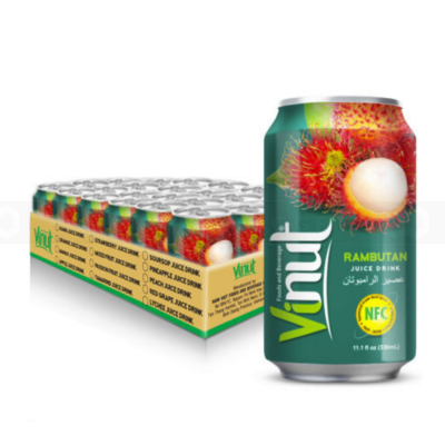 Juice - Vinut Rambutan Juice Drink 330ml x 24 cans