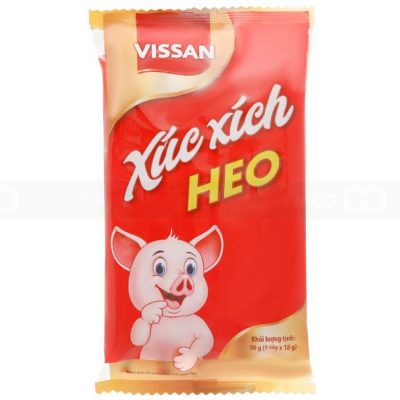 Vissan Sterilized Pork Sausage 18g x 5 pcs x 40 Bags