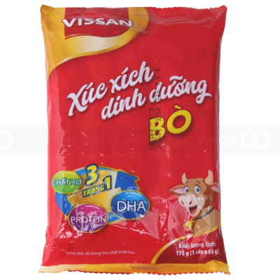 Vissan Beef DHA Sausage 35g x 5 plants x 20 Bags