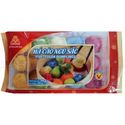 Vissan Five-Colored Dumplings 300g x 30 Bags