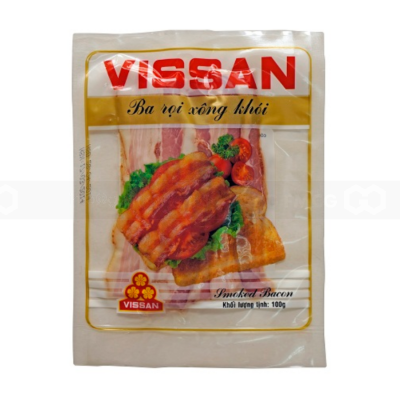  Vissan Smoked Pork Belly 100g x 10 Bags