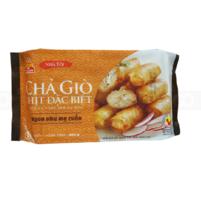 Spring Rolls with Shrimp & Crab Special 400g x 32 Bags