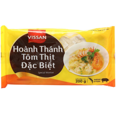 Vissan Special Wonton 200g x 50 Bags