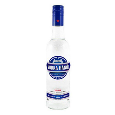 Vodka Ha Noi 39,5% alcohol 700ml x 12 Bottles