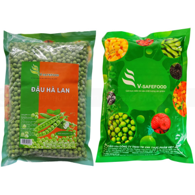 Wholesale Vsafefood Green Peas 1kg x 12 Bags