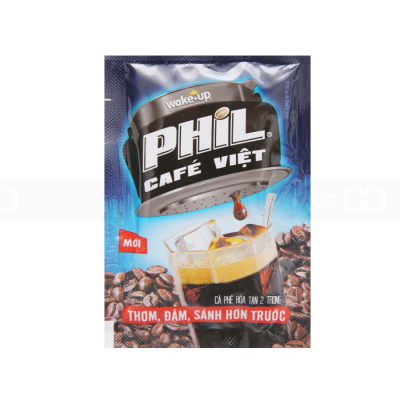 Vinacafe Phil Cafe Wake Up 16g x 15 Sachets x 24 Boxes