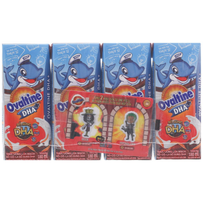 Ovaltine Malt Drink Mix Chocolate DHA 180ml