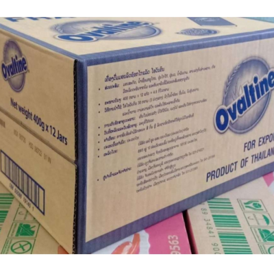 Ovaltine Malt Drink Powder 400g x 12 Jars