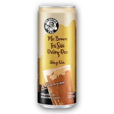 Mr. Brown Milk Tea 330ml x 24 Cans