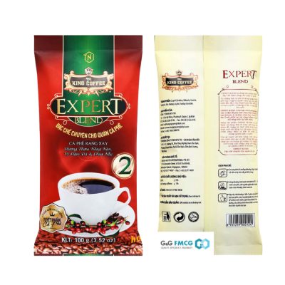 King Coffee Ground Coffee Expert Blend No.2 100g x 200 Bags
