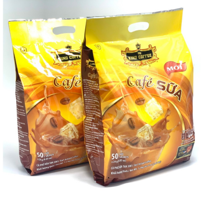 King Coffee 3 in 1 Instant Coffee 24g x 10 Sachets x 50 Sheets

