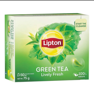 Lipton Green Tea 2g x 25Pcs x 18 Boxes