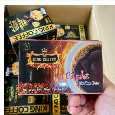 King Coffee 2 in 1 Instant Coffee 2g x 15 Sachets x 24 Boxes