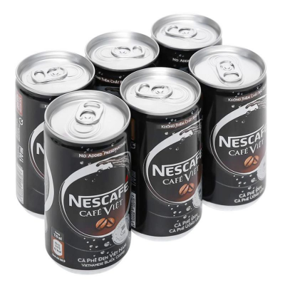 Wholesale Nescafe Cafe Viet Black Drink Coffee 170ml x 24 Cans