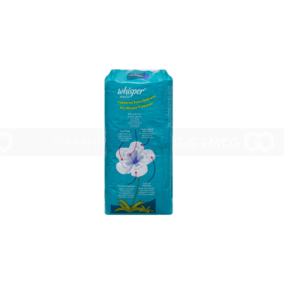 Whisper Heavy Flow and overnight - Wings 28 cm, 16 Pcs x 12 Packs