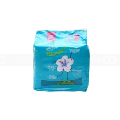 Whisper Regular Flow - Wings 23 cm, 10 Pcs x 24 Packs