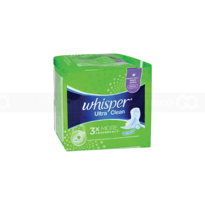 Whisper Ultra Clean - Heavy days 32cm, 14 Pcs x 24 Packs
