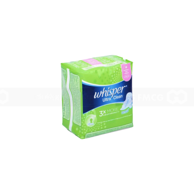 Whisper Ultra Clean - Normal Days - Wings 24 cm, 10 Pcs x 16 Packs