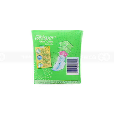 Whisper Ultra Clean - Normal Days - Wings 24 cm, 10 Pcs x 16 Packs