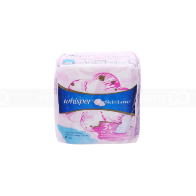 Whisper Ultra Slim Night Wings 28 cm, 8Pcs x 48Packs