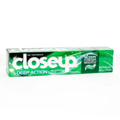 Wholesale Close Up Deep Action Menthol Fresh 160g x 60 tubes