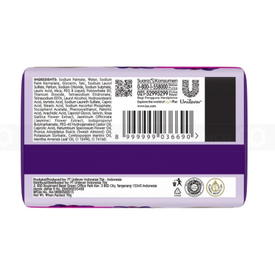 Wholesales Lux Bar Soap Botanicals Magical Orchid 70gr x 144 individual paper wraps