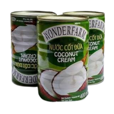 Wonderfarm Coconut Cream Can 160ml x 30 cans