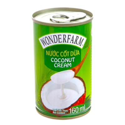 Wonderfarm Coconut Cream Can 160ml x 30 cans