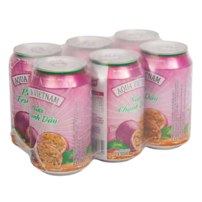 Wonderfarm Passion fruit Drink Can 310ml x 24 cans
