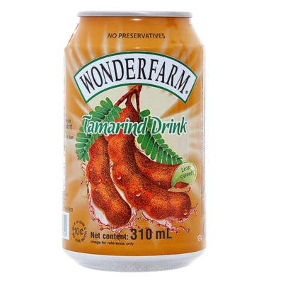 Wonderfarm Tamarind Drink Can 310ml x 24 Cans