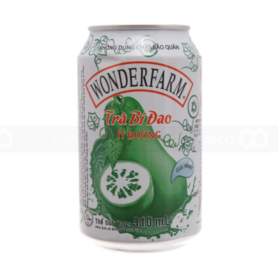 Wonderfarm Winter Melon Tea Less Sugar 310ml x 24 Cans