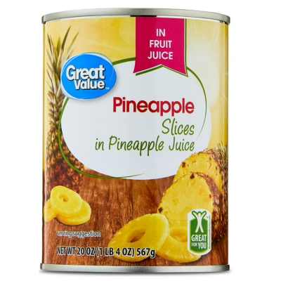 Wonderful Pineapple Sauce Sliced ​​​​1kg x 12 cans