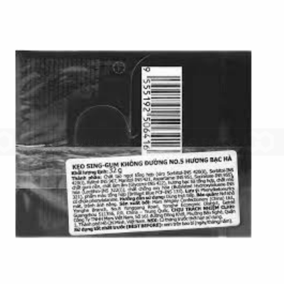 Wrigley No5 Peppermint 32g