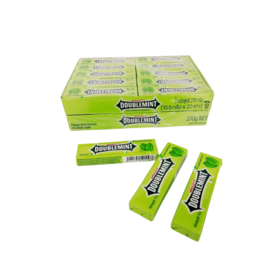 Wrigley's Doublemint Gum 13.5G 5 Sticks x 20 Bars x 60 Boxes