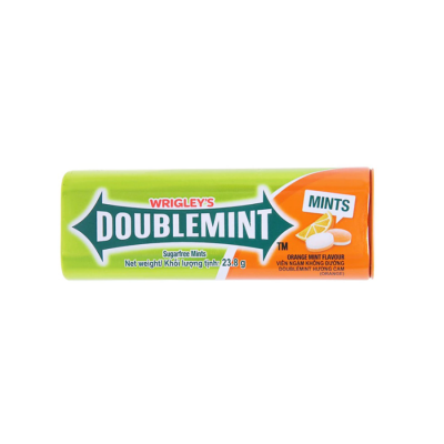 Wrigley's Doublemint Orange mint 23.8g x 15 Jar x 10 Boxes