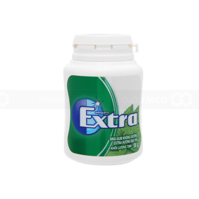 Wholelsale Wrigley's Extra Sweetmint Gum 56g x 6 Jars x 30 Boxes
