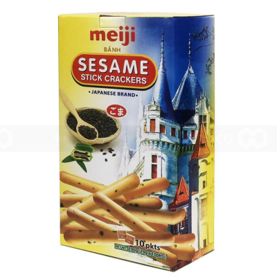 Meiji Sesame Stick Crackers 290g x 10 Boxes