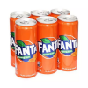 Wholasale Fanta Orange Soft Drink 320ml x 24 Cans