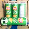 Lay's Stax Sour Cream Onion Potato Chips - Halal 150g x 18 Cans