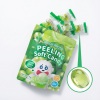 Cokoc Green Grape Flavored Peeled Gummy Candy 75g x 50 Bags