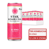 Star Kombucha Pink Guava 250ml x 12 Bottles