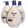 Wholesale Dove Body Wash Deeply Nourishing 550ml x 12 pump bottles